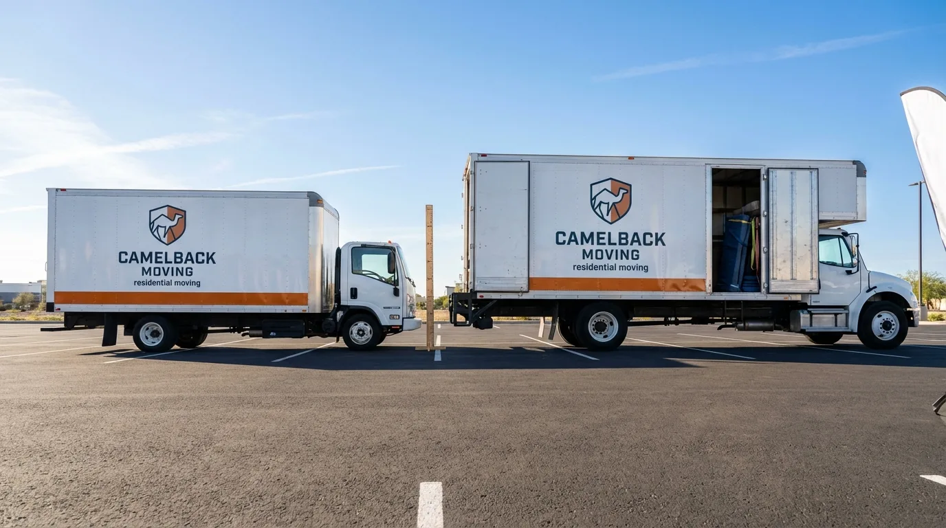 Moving truck size capacity guide in Gibsonburg